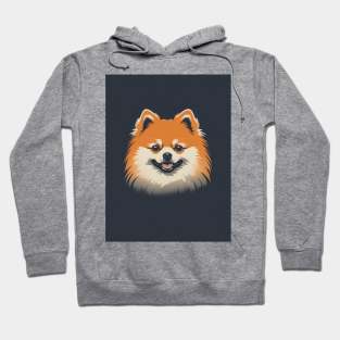 Pomeranian Dog 3 - Japanese Old Vintage Hoodie